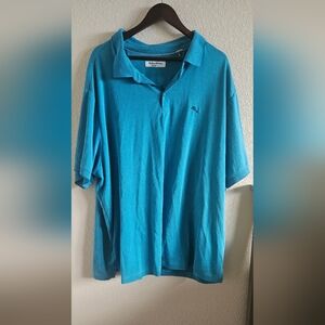 Blue Tommy Bahama polo
